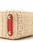 LV X TM Rattan Denim Calfskin Cerises Capucines Mini