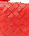 Nappa Intrecciato Mini Jodie Red