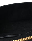 Metallic Calfskin Small Classic Monogram Kate Tassel Satchel Gold