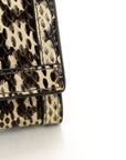 Snakeskin GG Ophidia Wallet On Chain Roccia