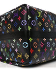 LV X TM Monogram Multicolor Keepall Bandouliere 50 Black