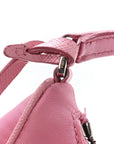 Tessuto Nylon Saffiano Mini Re-Edition 2005 Bag Begonia
