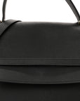 Grained Calfskin Mini Belt Bag Black