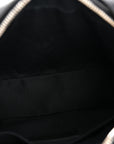 Calfskin Matelasse Monogram Lou Camera Bag Black