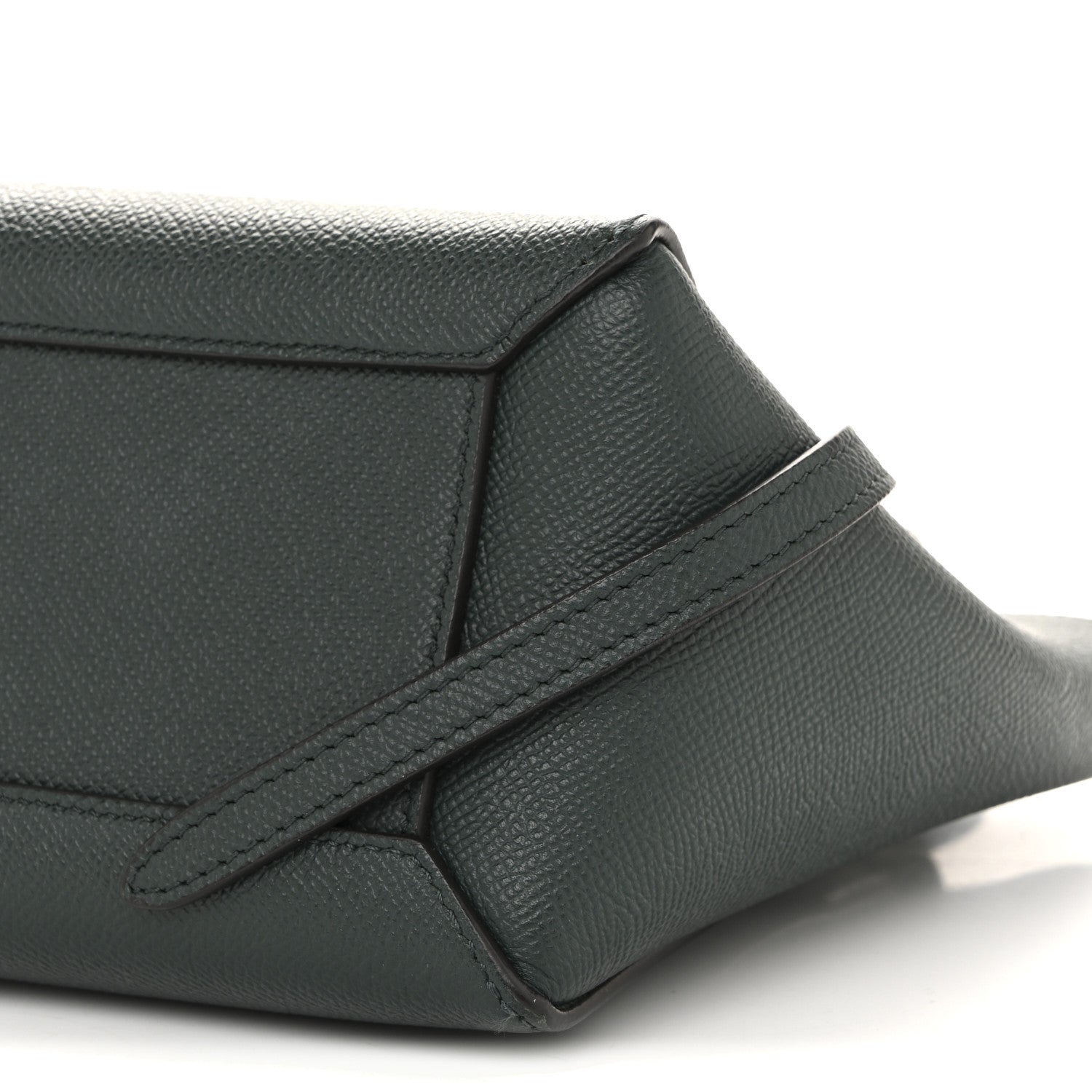 Grained Calfskin Nano Belt Bag Amazone