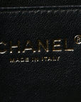 Lambskin Quilted Mini Rectangular Flap Black