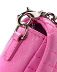 Lambskin Cannage Miss D1OR Promenade Pouch Fuchsia