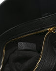 Soft Grained Calfskin Small Belt Cabas Phantom Black