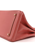 Epsom Birkin 35 Flamingo
