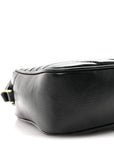Calfskin Matelasse Monogram Lou Camera Bag Black