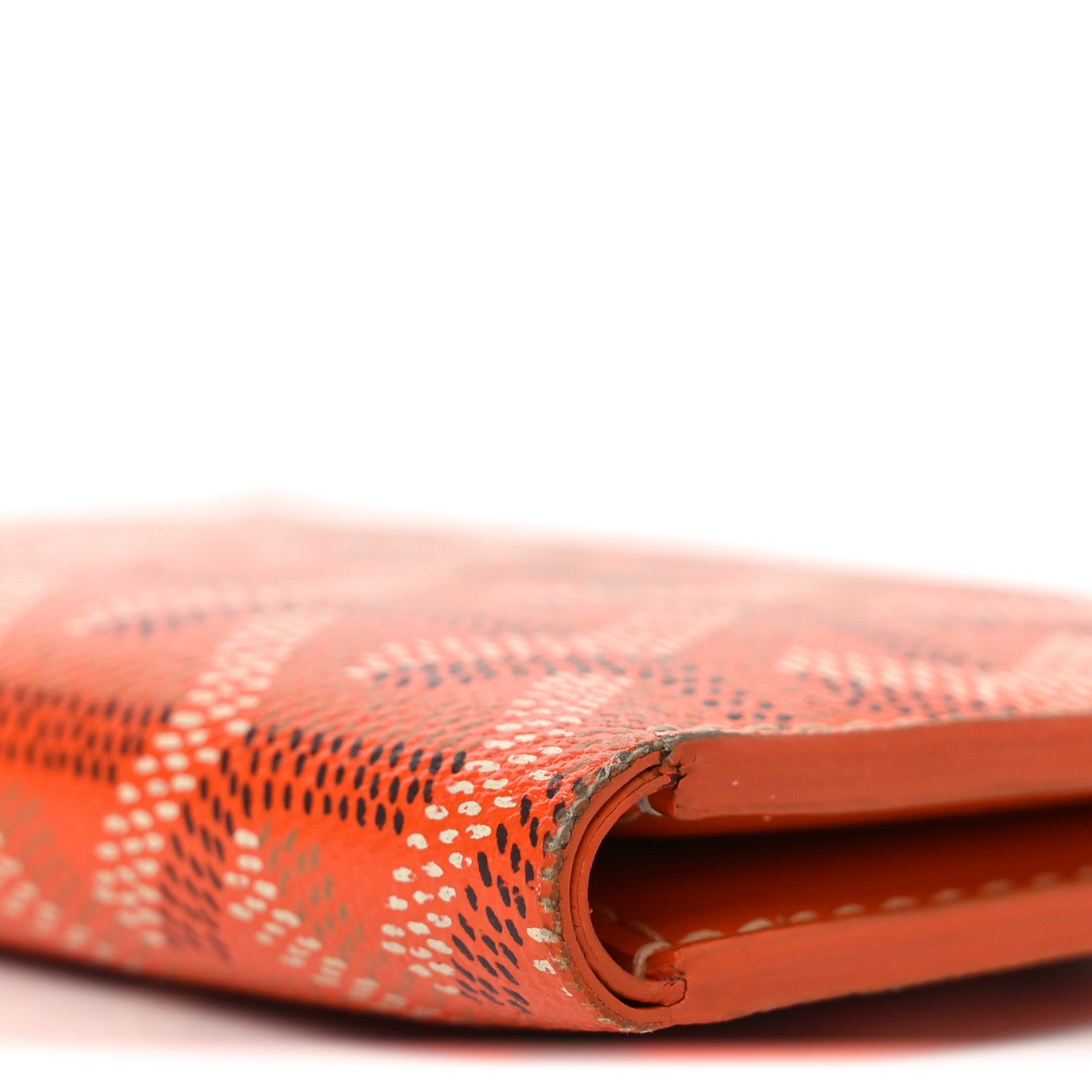 Goyardine Saint Pierre Card Holder Orange