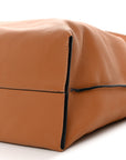 Calfskin Large Flamenco Knot Bag Warm Desert