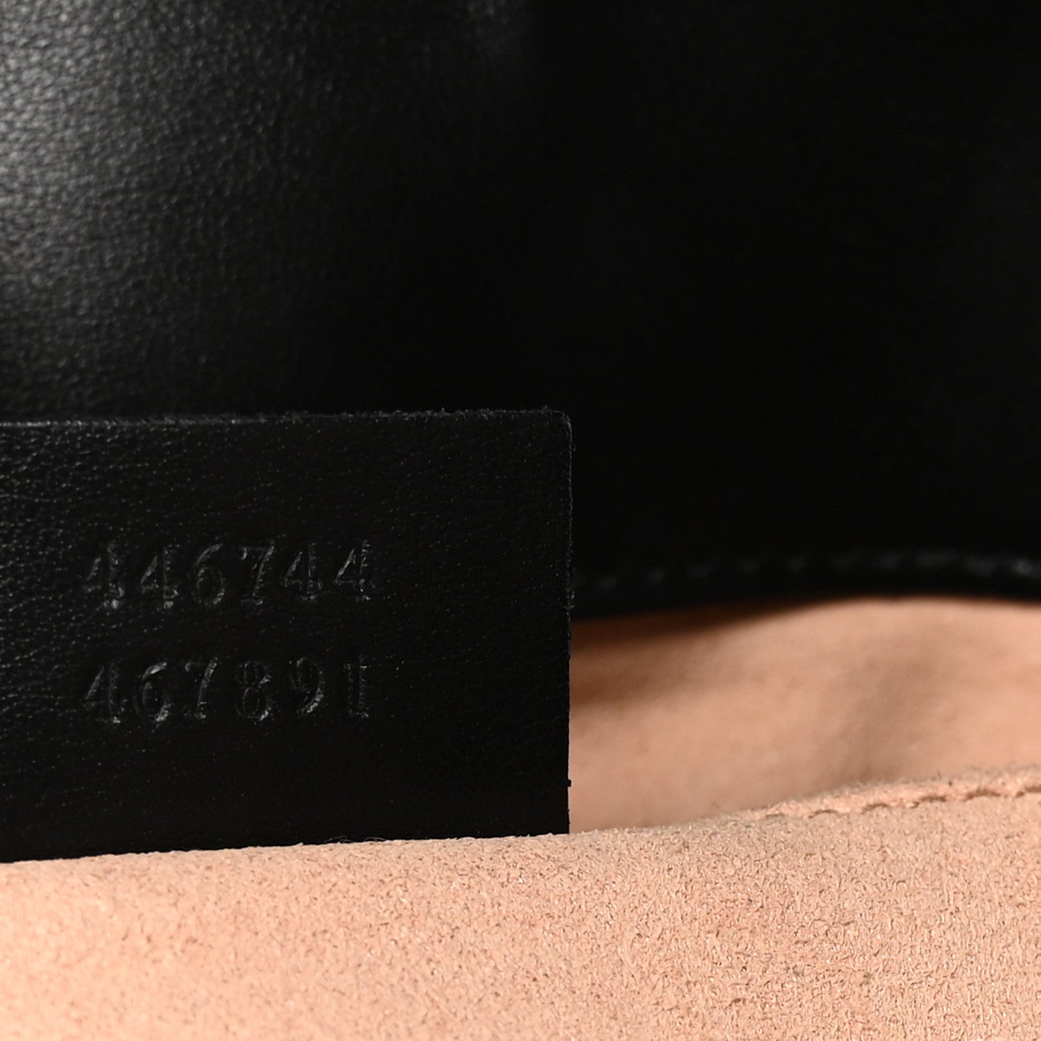 Calfskin Matelasse Mini GG Marmont Shoulder Bag Black