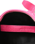Agneau Arena Le Cagole Shoulder Bag XS Hot Pink