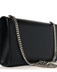 Grain De Poudre Medium Classic Monogram Kate Satchel Black