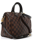 Damier Ebene Speedy Bandouliere 25
