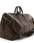 Damier Ebene Keepall Bandouliere 55