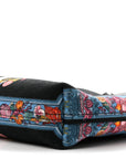 Canvas Underwater Medusa Tote Black Multicolor