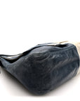 Vitello Bi-Color Mama Baguette Blue Beige