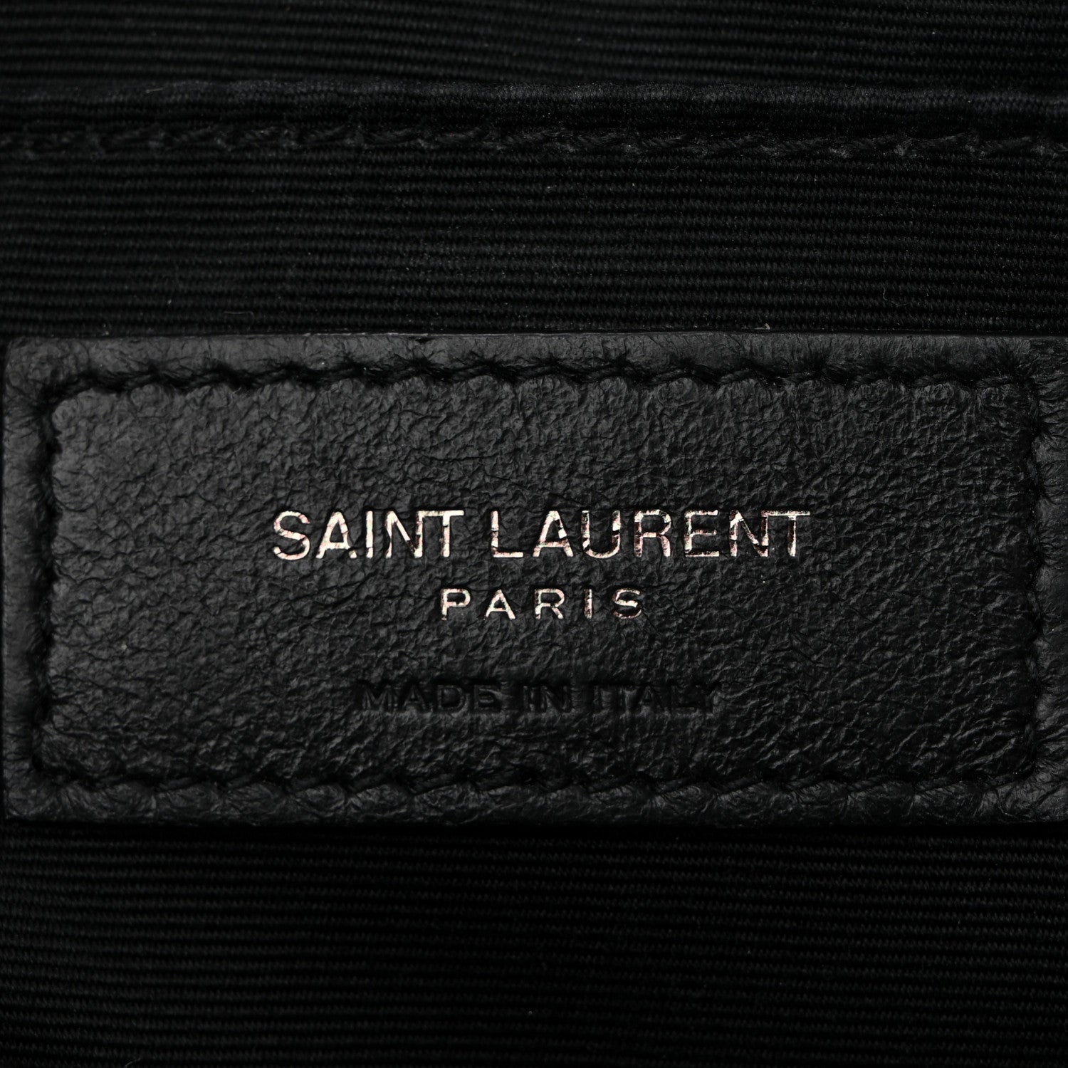 Calfskin Matelasse Monogram Monochrome Lou Camera Bag Black