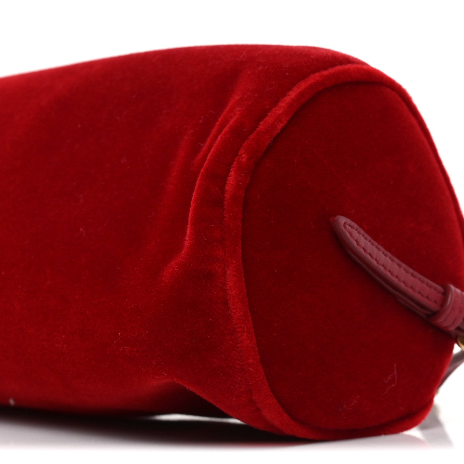 Velluto Mini Pouch Rosso