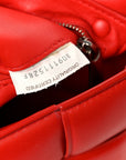 Lambskin Maxi Intreccio Padded Chain Cassette Crossbody Bag Nail Polish