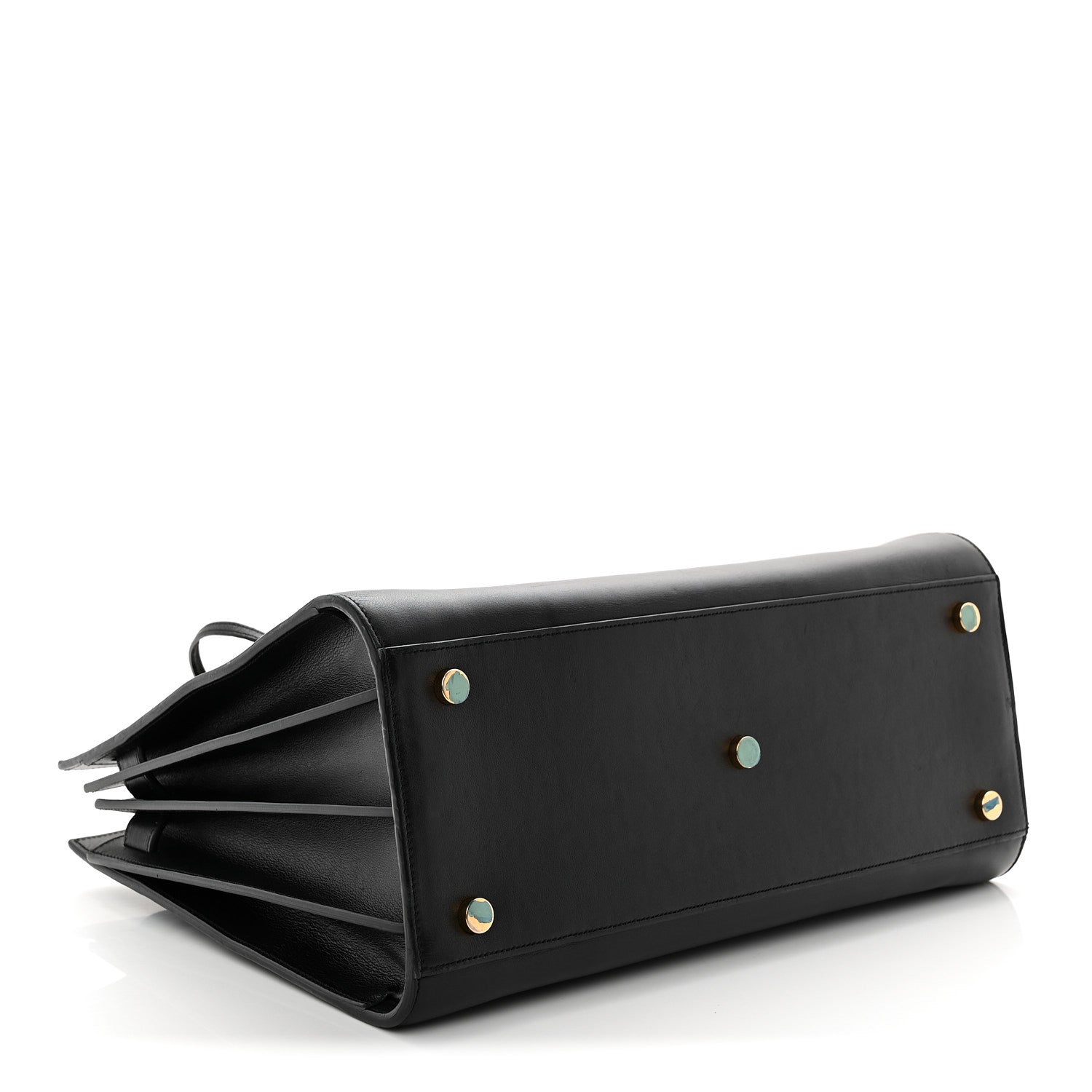 Calfskin Small Sac De Jour Black