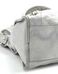 Metallic Agneau Giant 12 Silver Hardware City Gris Aluminum