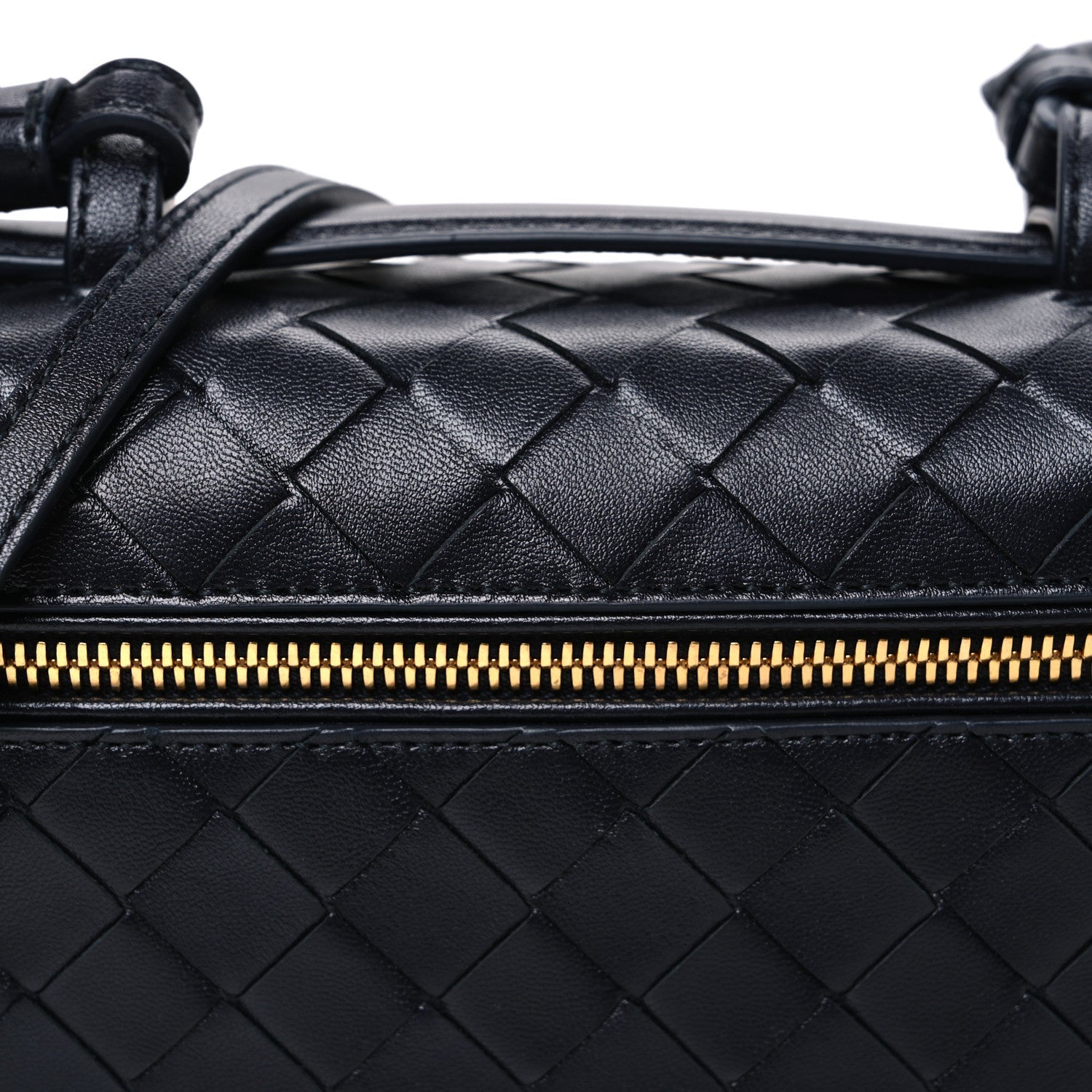 Calfskin Intrecciato Bang Bang Vanity Case Nocturnal