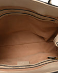 Boarded Plutone Calfskin Medium Jackie 1961 Tote Mystic White