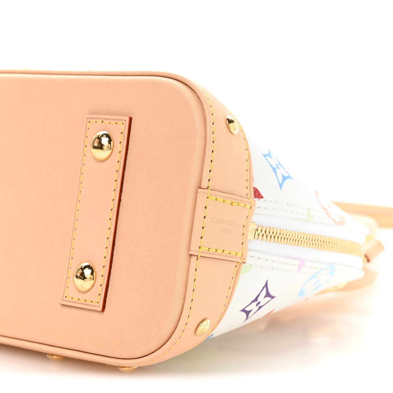 LV x TM Monogram Multicolor Alma BB White
