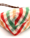 Tartan Matelasse Plaid Hand Bag Rosso Verde