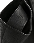 Grained Calfskin Medium Phantom Luggage Black