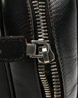 Saffiano Travel Briefcase Black