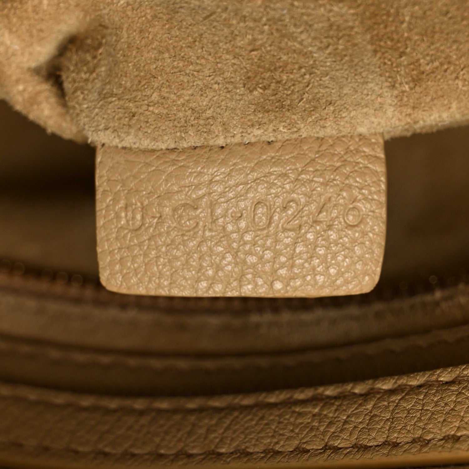 Grained Calfskin Little New Luggage Sandcastle