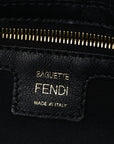 Nappa FF 1974 Embossed Baguette Black