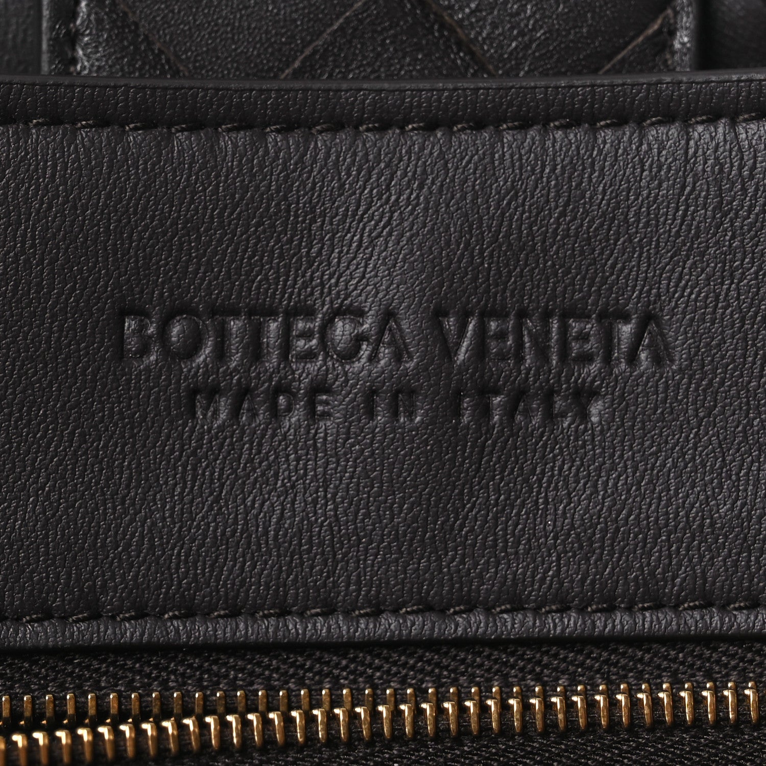 Nappa Intrecciato Large Andiamo Shoulder Bag Fondant