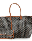Goyardine Saint Louis PM PM Black Gold