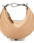 Vitello Grace Nano FNDIgraphy Hobo Charm Miele Scuro
