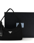 Tessuto Nylon Mini Re-Edition 2000 Bag Black