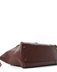 Supple Shiny Lambskin Large New Luggage Brick