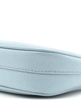 Saffiano Lux Re-Edition 2005 Mini Shoulder Bag Celeste