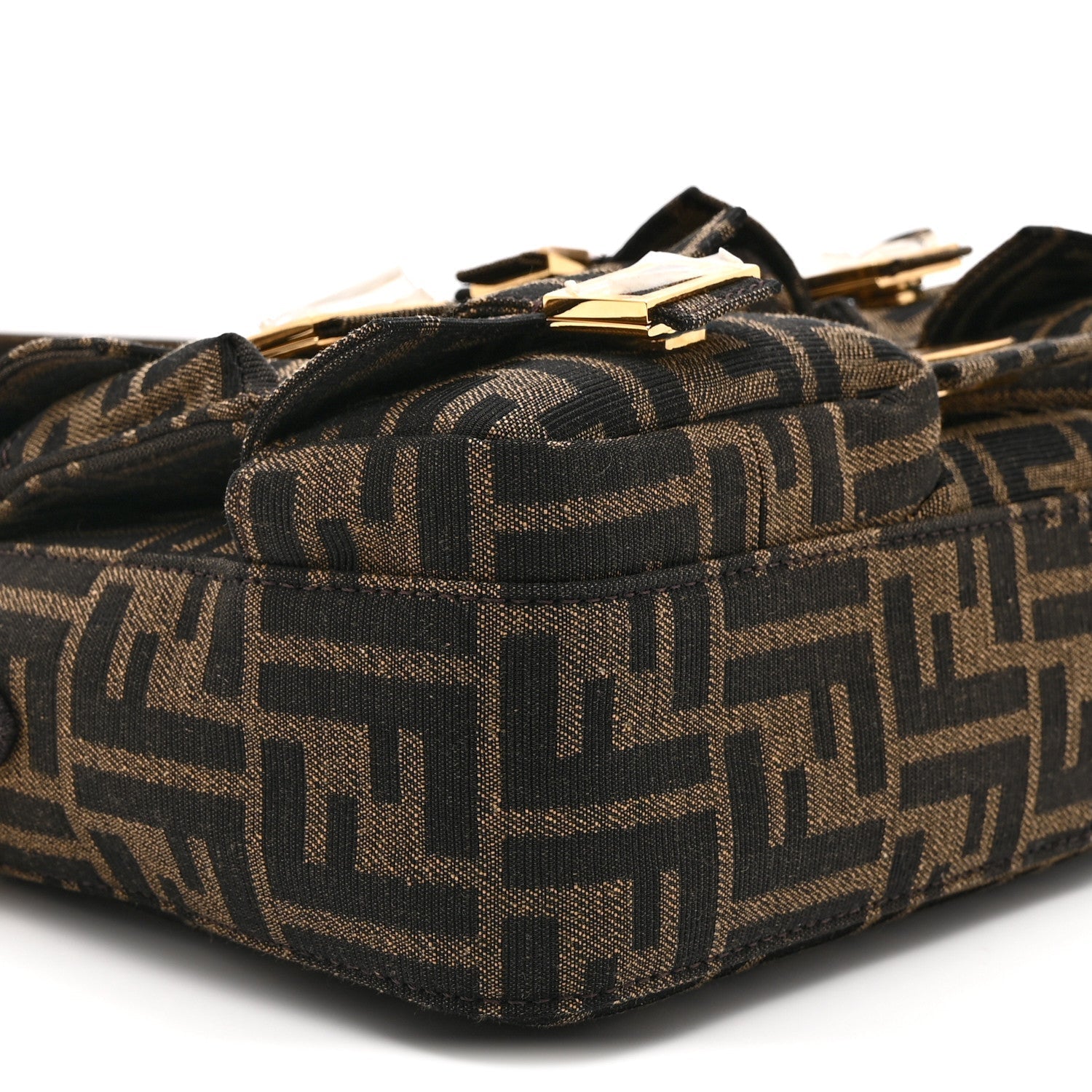 Fabric Jacquard FF 1974 Multipocket Baguette Tobacco Moro