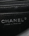 Lambskin Quilted Mini Square Flap Black