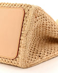 Raffia Calfskin By The Pool OnTheGo MM Natural