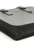 Saffiano Medusa Top Handle Briefcase Black