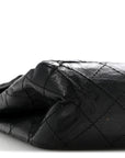 Aged Calfskin Quilted 2.55 Reissue 226 Flap Black