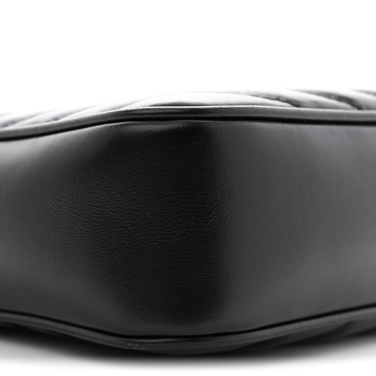 Calfskin Matelasse Monogram Monochrome Lou Camera Bag Black