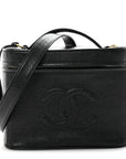 Caviar CC Vanity Train Case Black