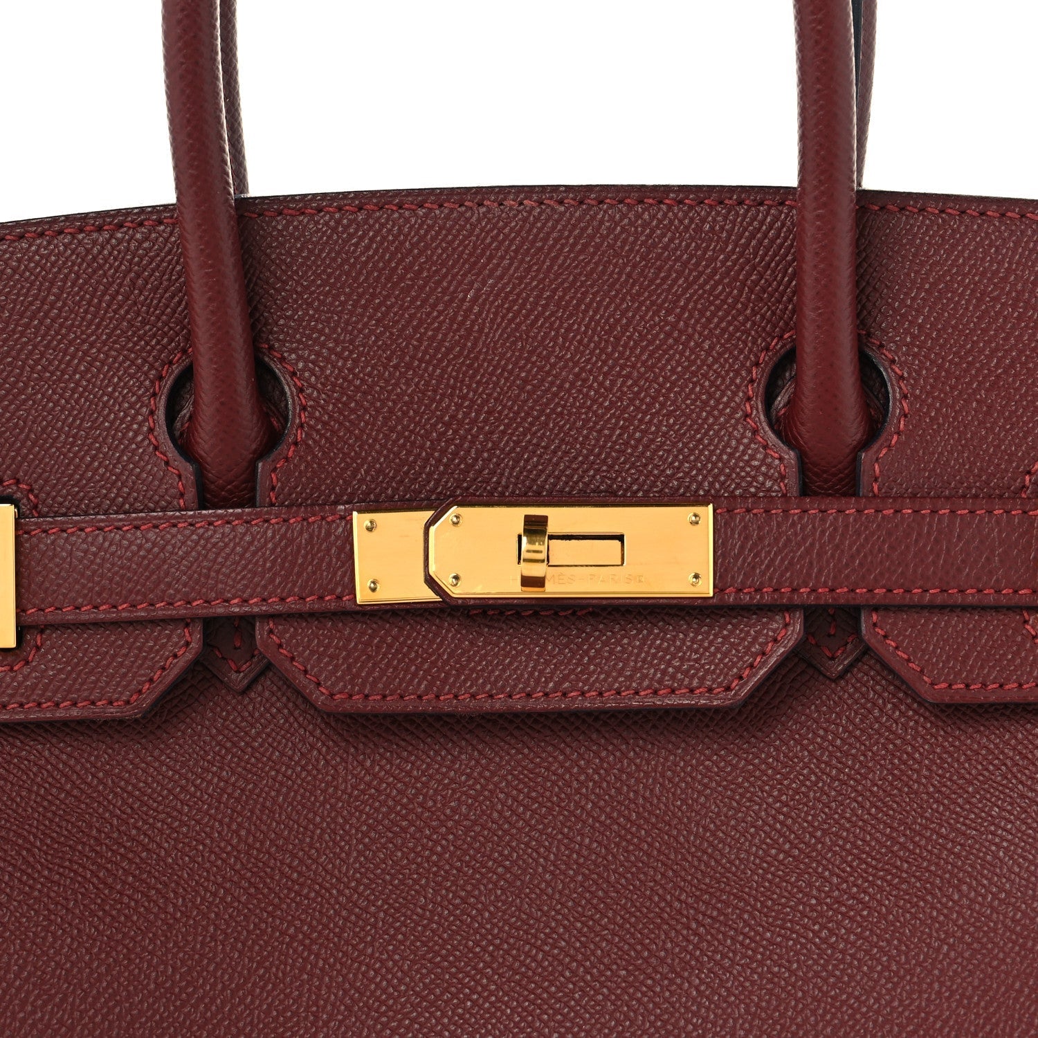 Epsom Birkin 30 Rouge H
